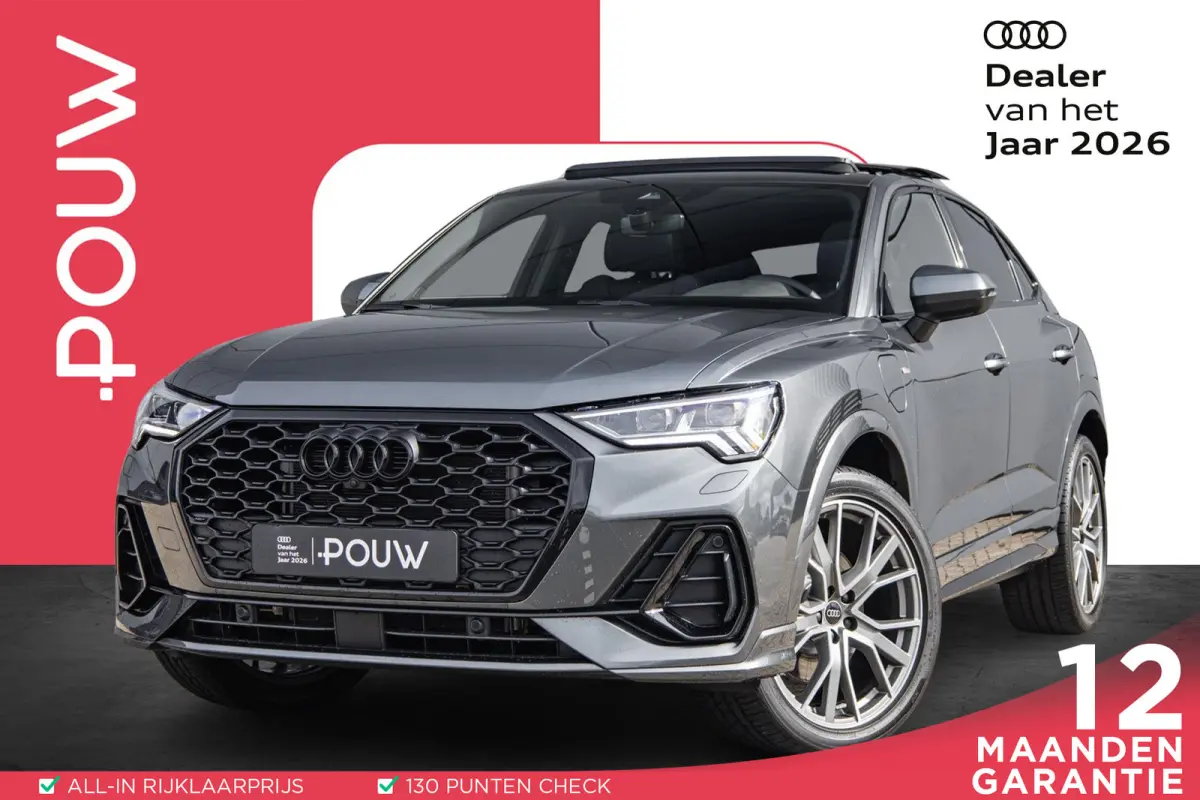 45 TFSIe 245pk PHEV S Edition | 20" LMV | Panoramadak | Leder | Sonos | Memory Stoelen | Apple Carplay/ Android Auto