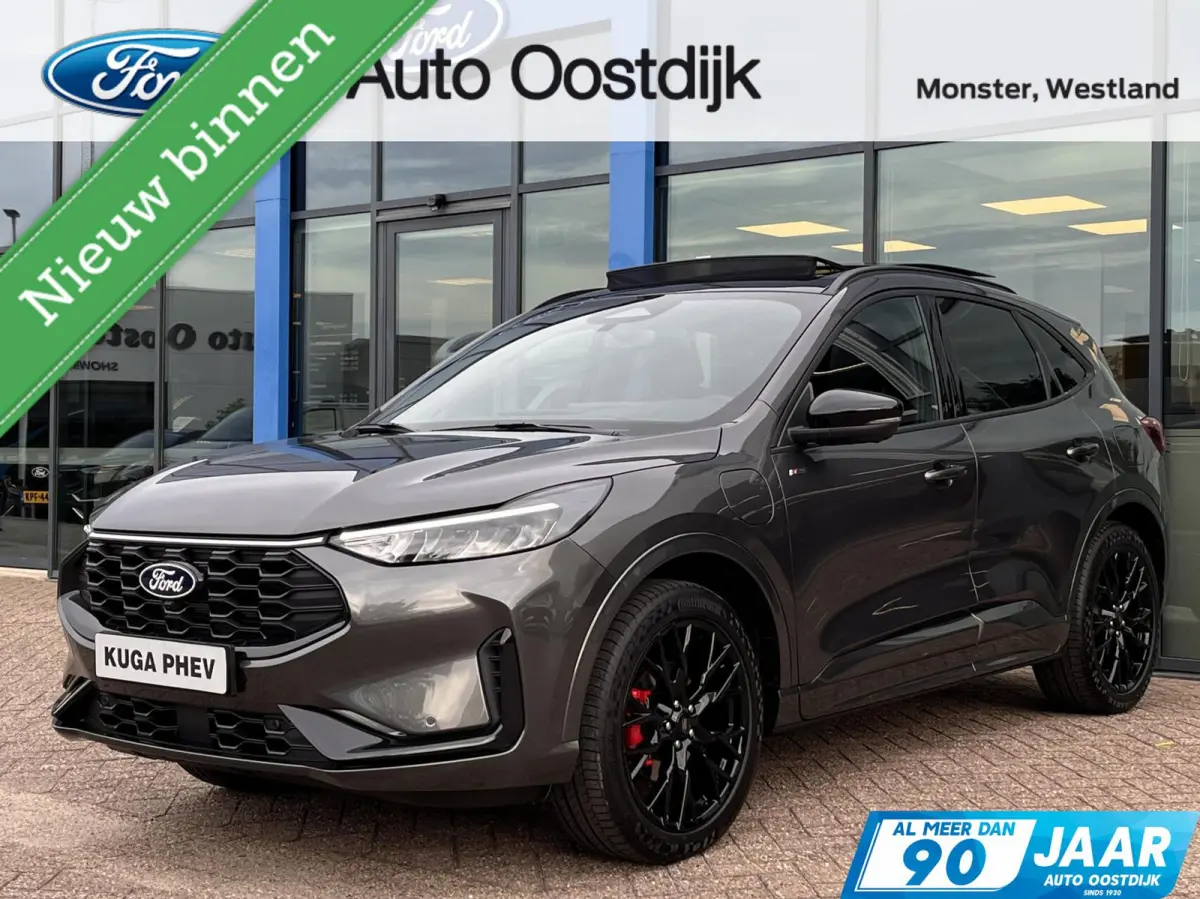 2.5 PHEV ST-Line X 243PK Black Pack €9.500,- Voorraadvoordeel! Elek. Trekhaak Panodak AGR Stoelen Adaptieve Cruise 2100KG Trekgewicht Winterpack Camera Blind-Spot Navi Climate B&O *Complee