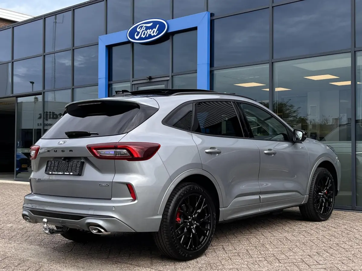 2.5 PHEV ST-Line X 243PK Black Pack €9.500,- Voorraadvoordeel! Elek. Trekhaak Panodak AGR Stoelen Adaptieve Cruise 2100KG Trekgewicht Winterpack Camera Blind-Spot Navi Climate B&O *Complee