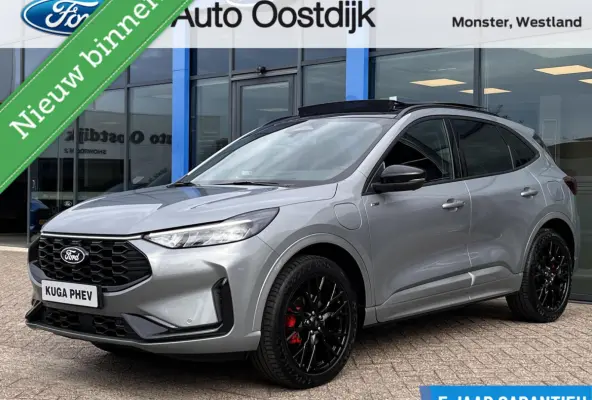 2.5 PHEV ST-Line X 243PK Black Pack €9.500,- Voorraadvoordeel! Elek. Trekhaak Panodak AGR Stoelen Adaptieve Cruise 2100KG Trekgewicht Winterpack Camera Blind-Spot Navi Climate B&O *Complee