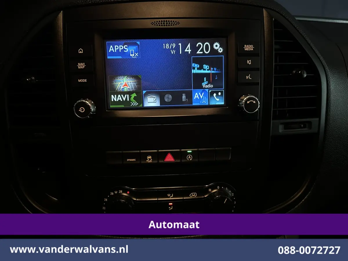 116 CDI 164pk Automaat L2H1 Inrichting Euro6 Airco | Camera | Navigatie | Cruisecontrol Stoelverwarming, Parkeersensoren