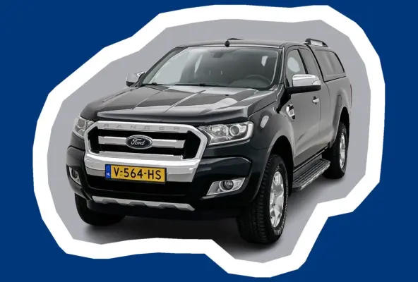 2.2 TDCi Limited Supercab 4x4 Automaat Leder Trekhaak 3500kg Canopy Navigatie