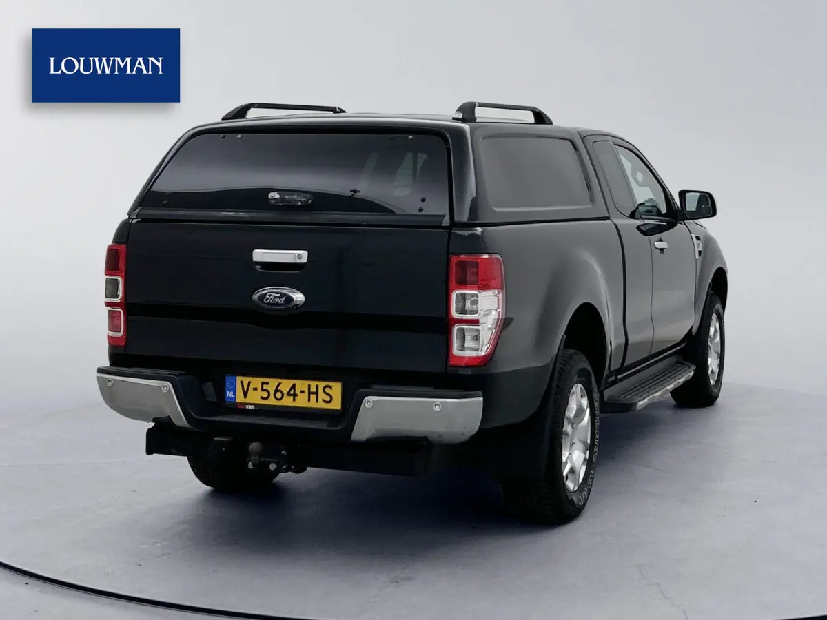 2.2 TDCi Limited Supercab 4x4 Automaat Leder Trekhaak 3500kg Canopy Navigatie