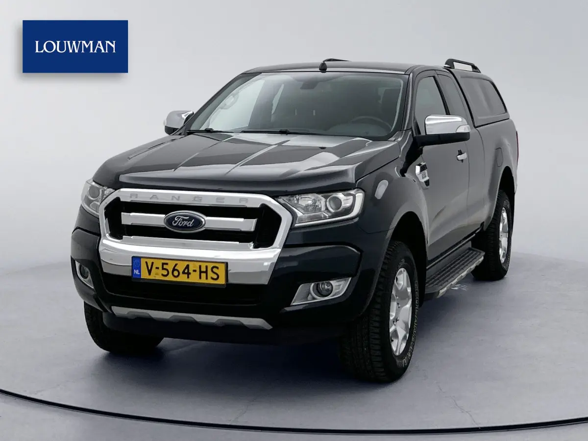 2.2 TDCi Limited Supercab 4x4 Automaat Leder Trekhaak 3500kg Canopy Navigatie