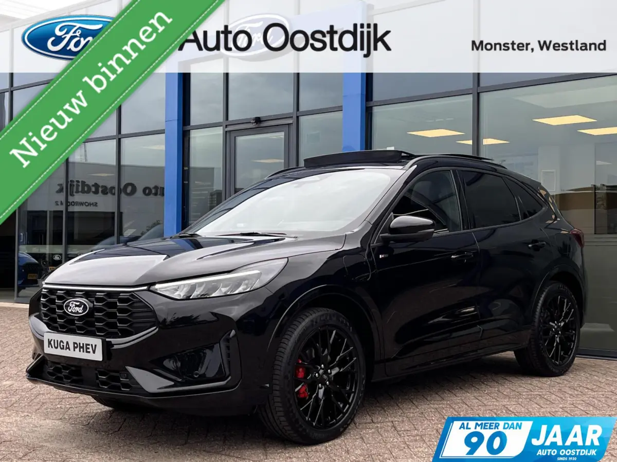 2.5 PHEV ST-Line X 243PK Black Pack €9.500,- Voorraadvoordeel! Elek. Trekhaak Panodak AGR Stoelen Adaptieve Cruise 2100KG Trekgewicht Winterpack Camera Blind-Spot Navi Climate B&O *Complee