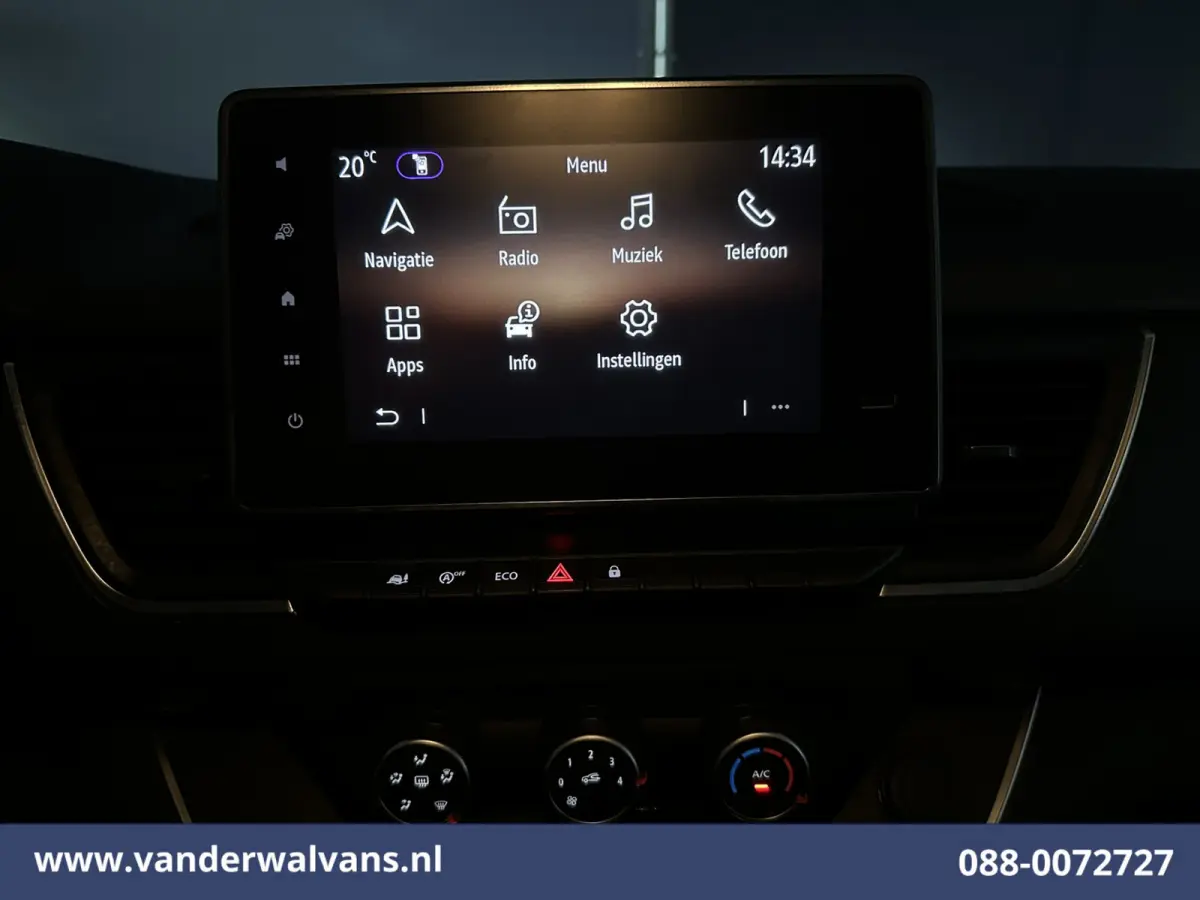 2.0 dCi 131pk L2H1 Euro6 Airco | Camera | LED | Navigatie | Apple Carplay | Cruisecontrol Android Auto, Parkeersensoren, Bijrijdersbank