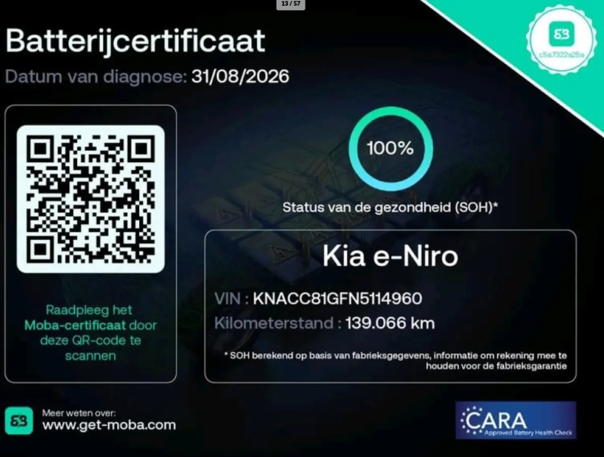 DynamicPlusLine 64 kWh 100% SOH OPEN DAK WARMTEPOMP