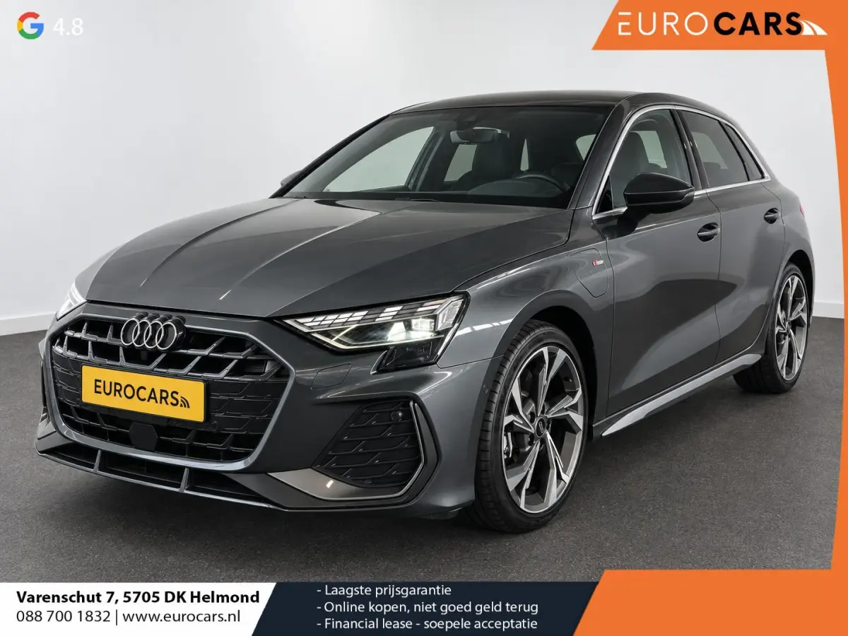 40 TFSI e 204pk Automaat S-Line edition Comfort pakket Plus Lichtmetalen Velgen 18" Matrix Led Parkeer sensoren Camera Cruise Control Adaptive Navigatie Apple Carplay/Android Auto