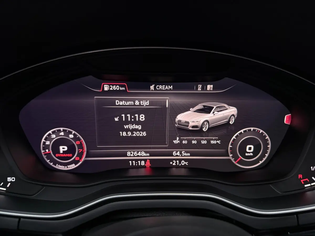 40 TFSI 3X S-LINE RS-LEDER/STOELMASSAGE/CAM/DAB/CARPLAY/V-COCKPIT///