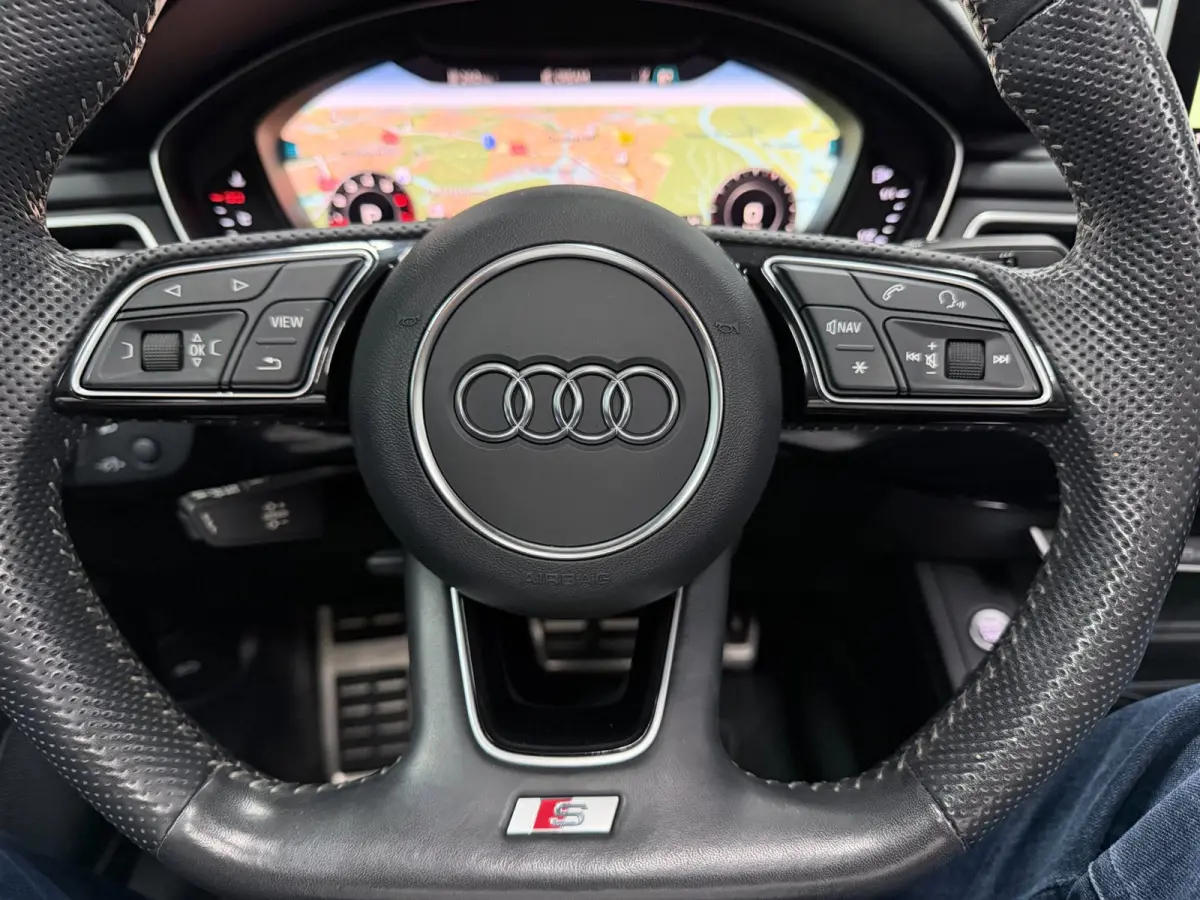 40 TFSI 3X S-LINE RS-LEDER/STOELMASSAGE/CAM/DAB/CARPLAY/V-COCKPIT///
