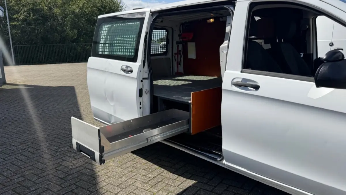 114 CDI 100KW 136PK AUTOMAAT EURO 6 AIRCO/ OMVORMER/ STANDKACHEL/ BEDRIJFSWAGENINRICHTING/ 100% DEALERONDERHOUDEN