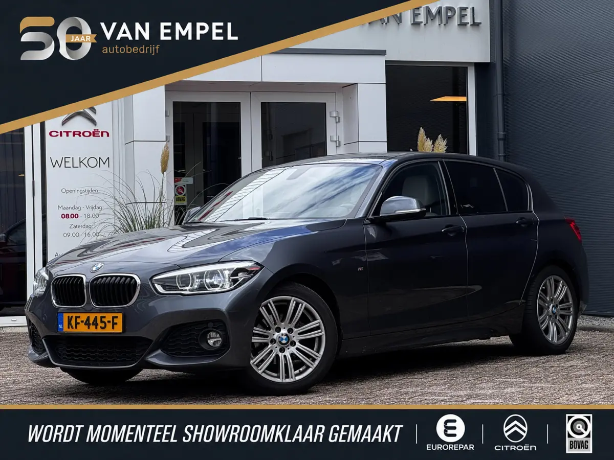 116i Centennial High Executive M-Sport | NL-Auto | BMW Dealer onderhouden | Leder + Stoelverwarming | Trekhaak