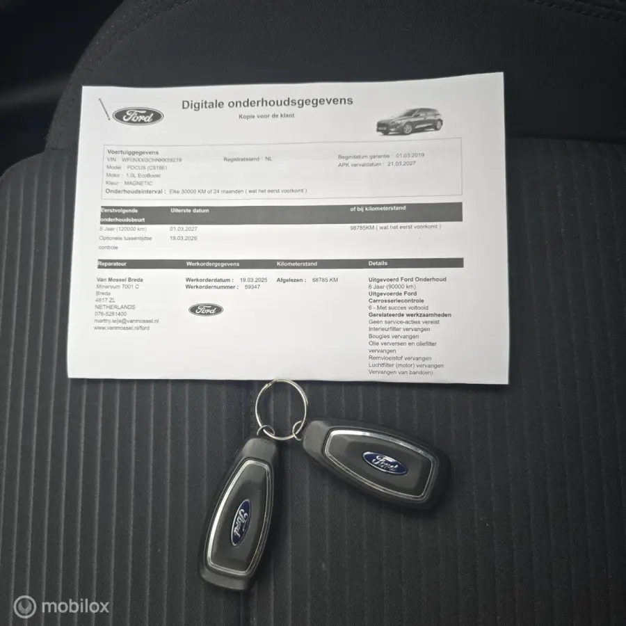 1.0 EcoBoost Titanium Business 2e eig dealerond