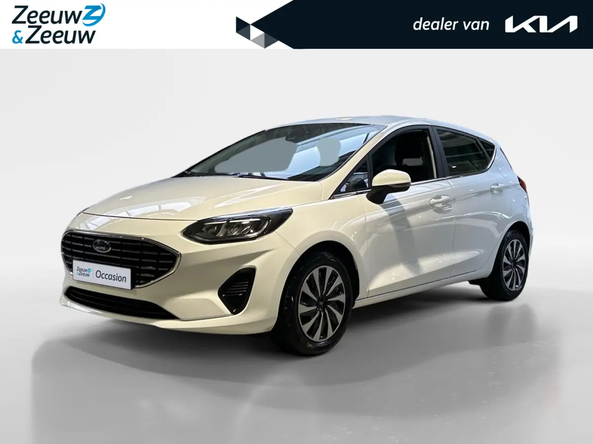 1.0 EcoBoost Hybrid Titanium | Apple Carplay / Android Auto | Stoel + Stuurverwarming | Cruise Control | Parkeersensoren Achter | Lichtsensor | Climate Control | Verwarmbare Voorruit