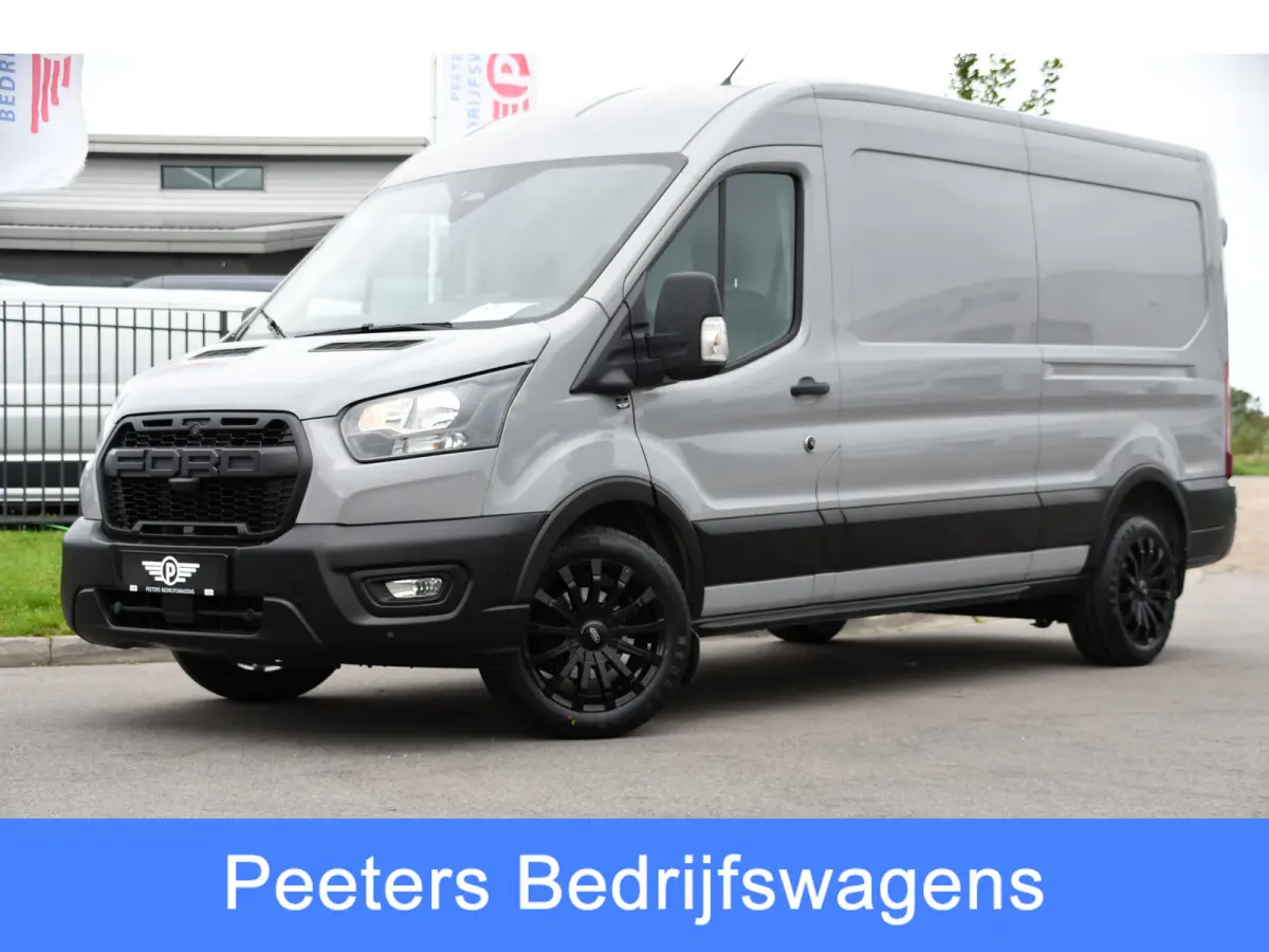 350 2.0 TDCI L3H2 Raptor Edition FACELIFT! Virtual, 360 Camera, Carplay, Adaptieve Cruise, Stoelverwarming, Stuur verwarming, 165pk, automaat, Trekhaak, Uniek!
