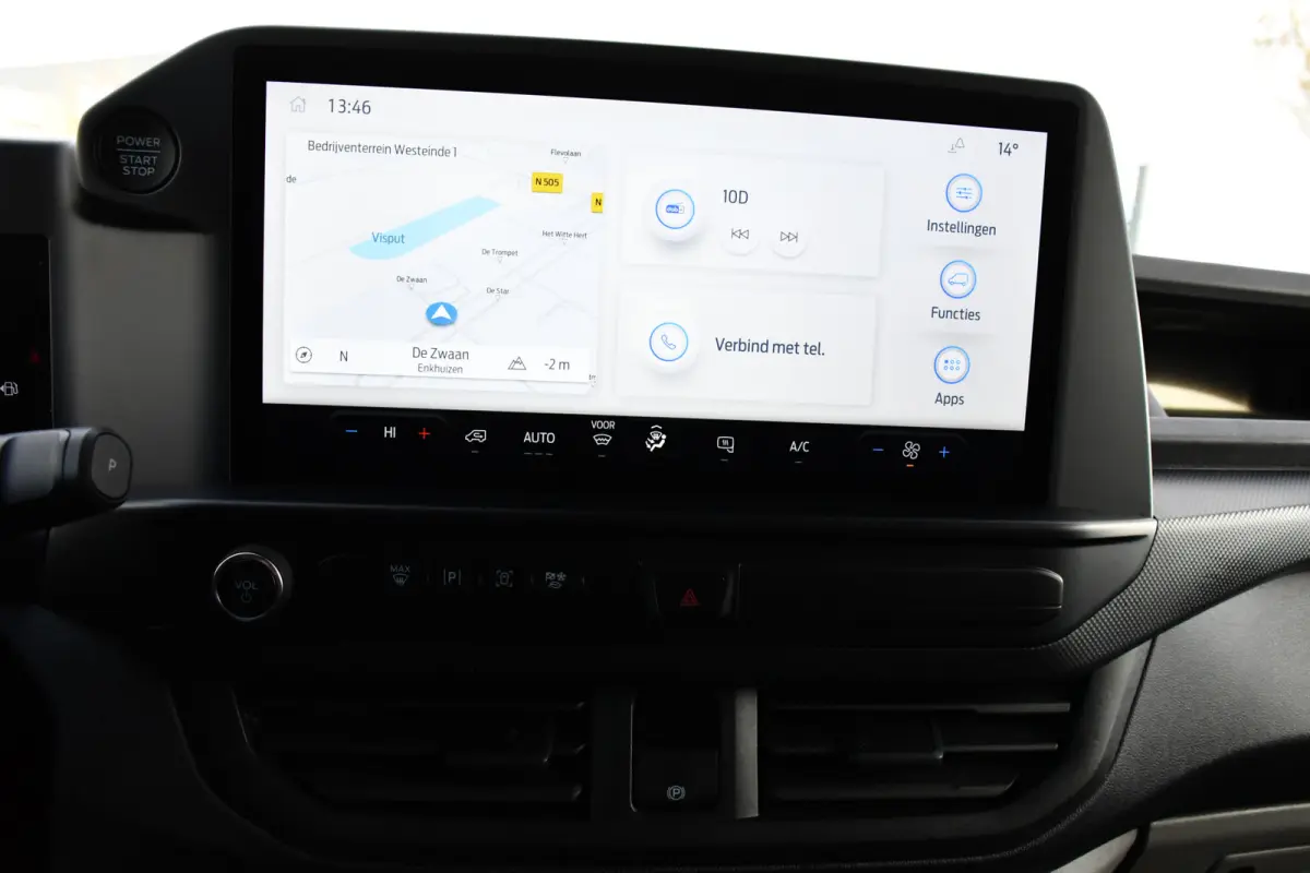 300 2.0 TDCI L1H1 Black Edition Virtual, Cruise, Carplay, Camera, LED, Automaat, 136pk, Stoelverwarming, Multimedia, Uniek!