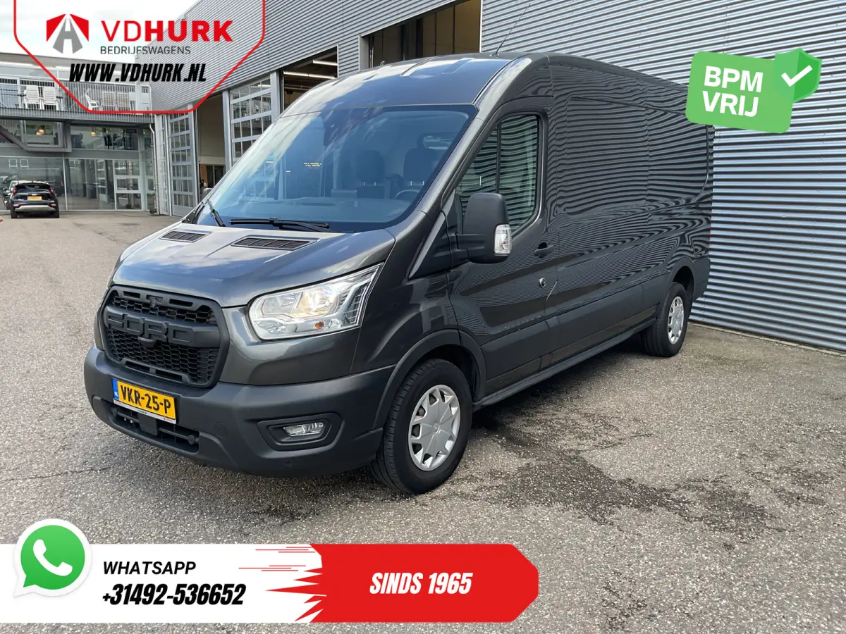 350 2.0 TDCI L3H2 185 pk Aut. Carplay/ Navi/ Airco/ Camera/ Cruise/ PDC/ Trekhaak