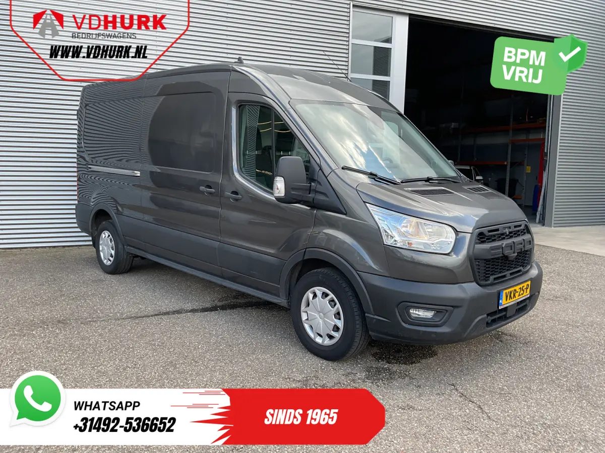350 2.0 TDCI L3H2 185 pk Aut. Carplay/ Navi/ Airco/ Camera/ Cruise/ PDC/ Trekhaak