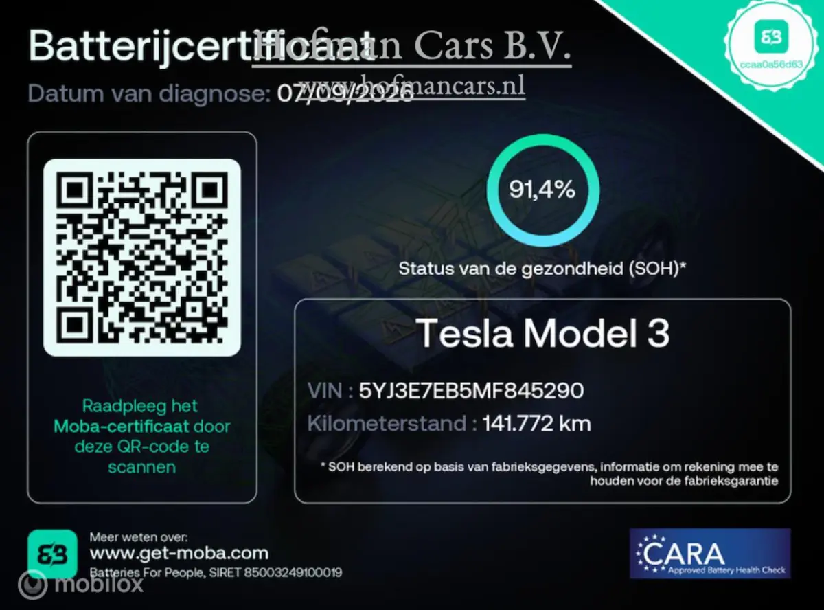 Long Range AWD 75kWh | 351PK | SOH 90% MOBA | Wit Leder | 19” | Incl. BTW