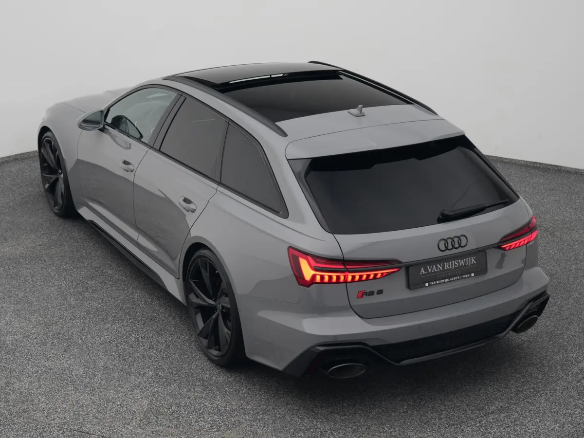 RS 6 TFSi Quattro | PANO | DYNAMIC | 4WS | B&O | SOFTCLOSE | STOELVENTILATIE