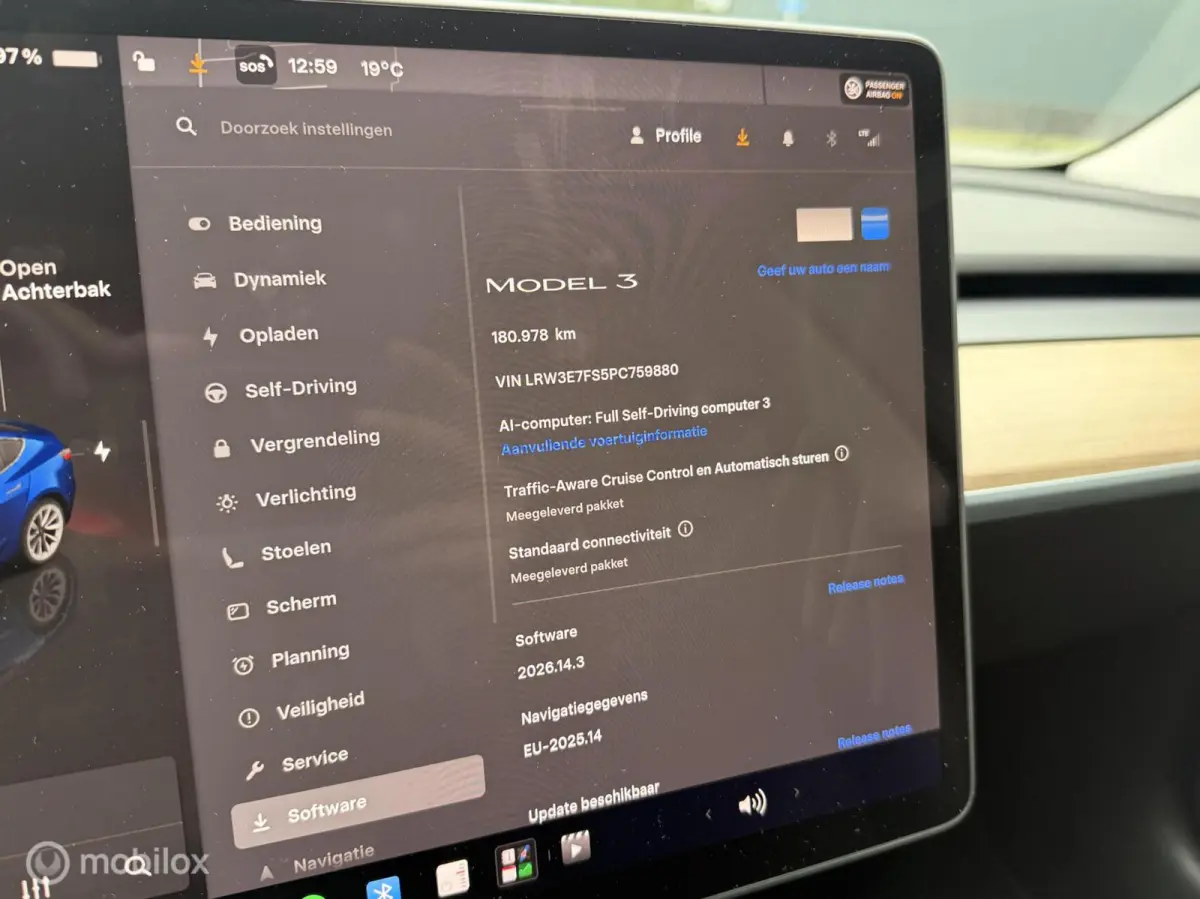 RWD 60 kWh LFP | SOH 91% MOBA | Trekhaak | 19” | Ryzen | Warmtepomp