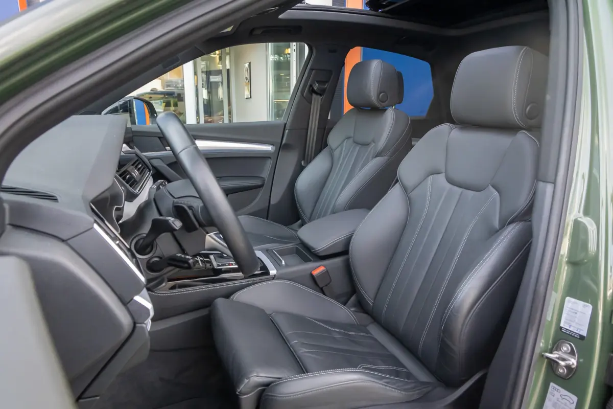 55 TFSI e S edition | Pano | Massage | Leder | Luchtvering | 360 camera | B&O o | 20'' | Cruise adaptief | Apple Carplay/Android Auto | Stoel+stuur verwarming | Apple Carplay/Android Auto|te
