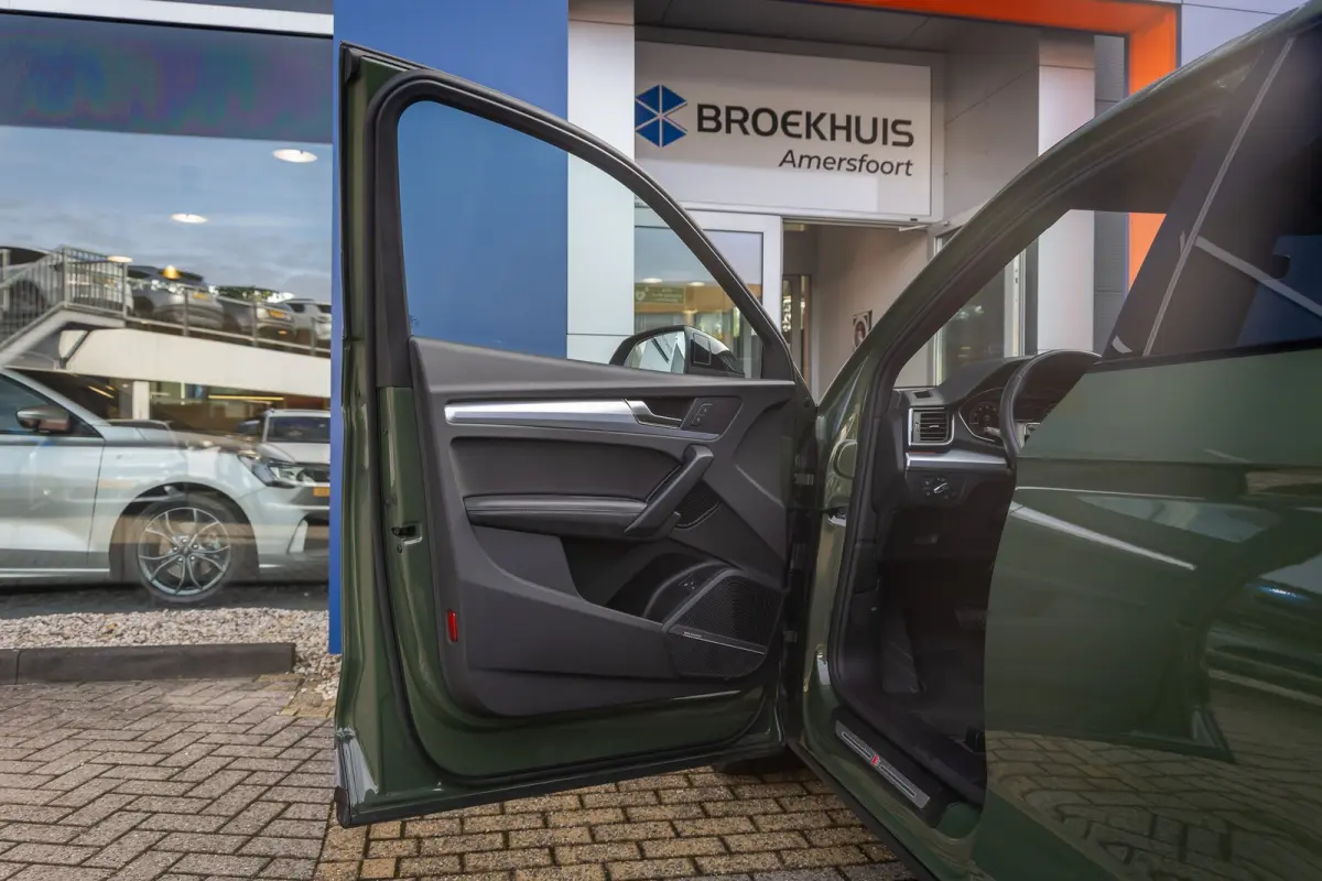 55 TFSI e S edition | Pano | Massage | Leder | Luchtvering | 360 camera | B&O o | 20'' | Cruise adaptief | Apple Carplay/Android Auto | Stoel+stuur verwarming | Apple Carplay/Android Auto|te