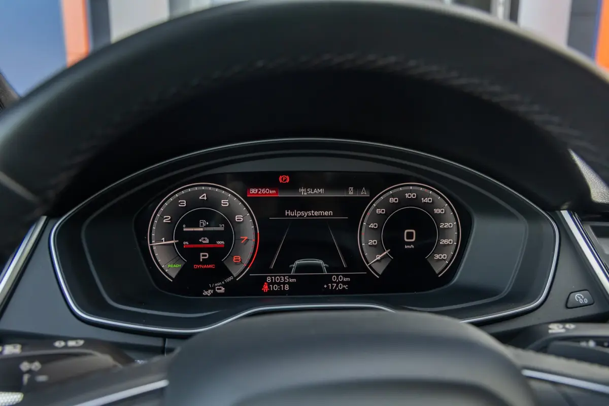 55 TFSI e S edition | Pano | Massage | Leder | Luchtvering | 360 camera | B&O o | 20'' | Cruise adaptief | Apple Carplay/Android Auto | Stoel+stuur verwarming | Apple Carplay/Android Auto|te