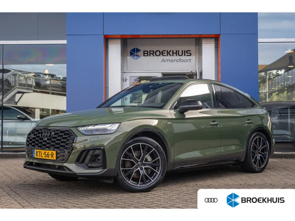 55 TFSI e S edition | Pano | Massage | Leder | Luchtvering | 360 camera | B&O o | 20'' | Cruise adaptief | Apple Carplay/Android Auto | Stoel+stuur verwarming | Apple Carplay/Android Auto|te