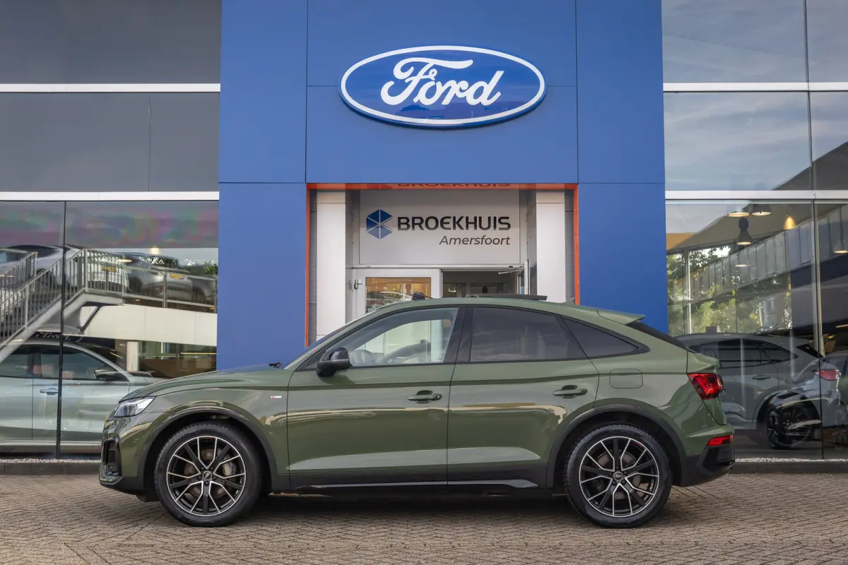 55 TFSI e S edition | Pano | Massage | Leder | Luchtvering | 360 camera | B&O o | 20'' | Cruise adaptief | Apple Carplay/Android Auto | Stoel+stuur verwarming | Apple Carplay/Android Auto|te