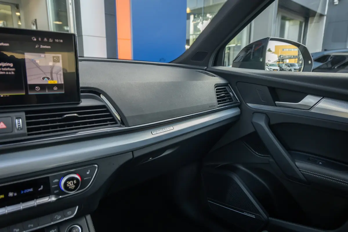55 TFSI e S edition | Pano | Massage | Leder | Luchtvering | 360 camera | B&O o | 20'' | Cruise adaptief | Apple Carplay/Android Auto | Stoel+stuur verwarming | Apple Carplay/Android Auto|te
