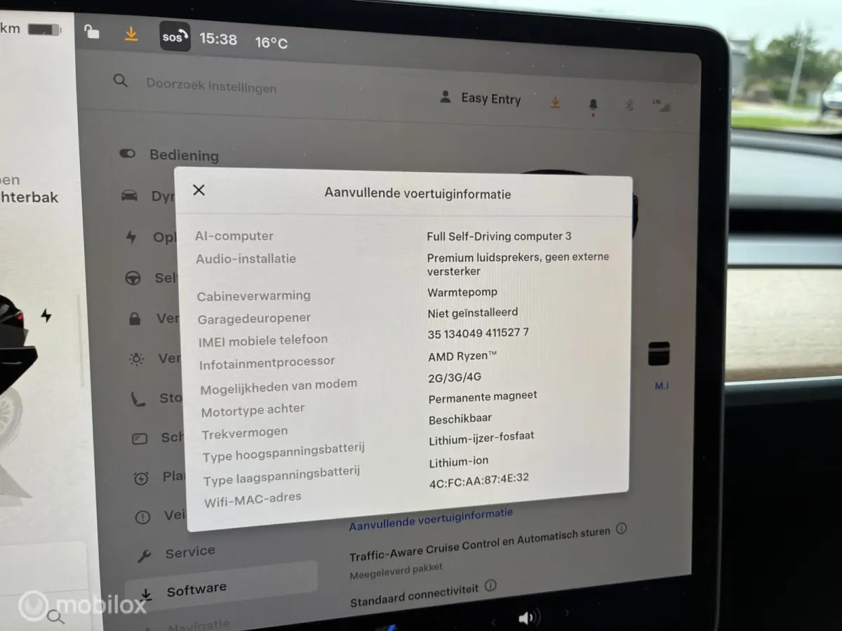 Standard RWD Plus | 60 kWh LFP | Warmtepomp | 19" | Ryzen