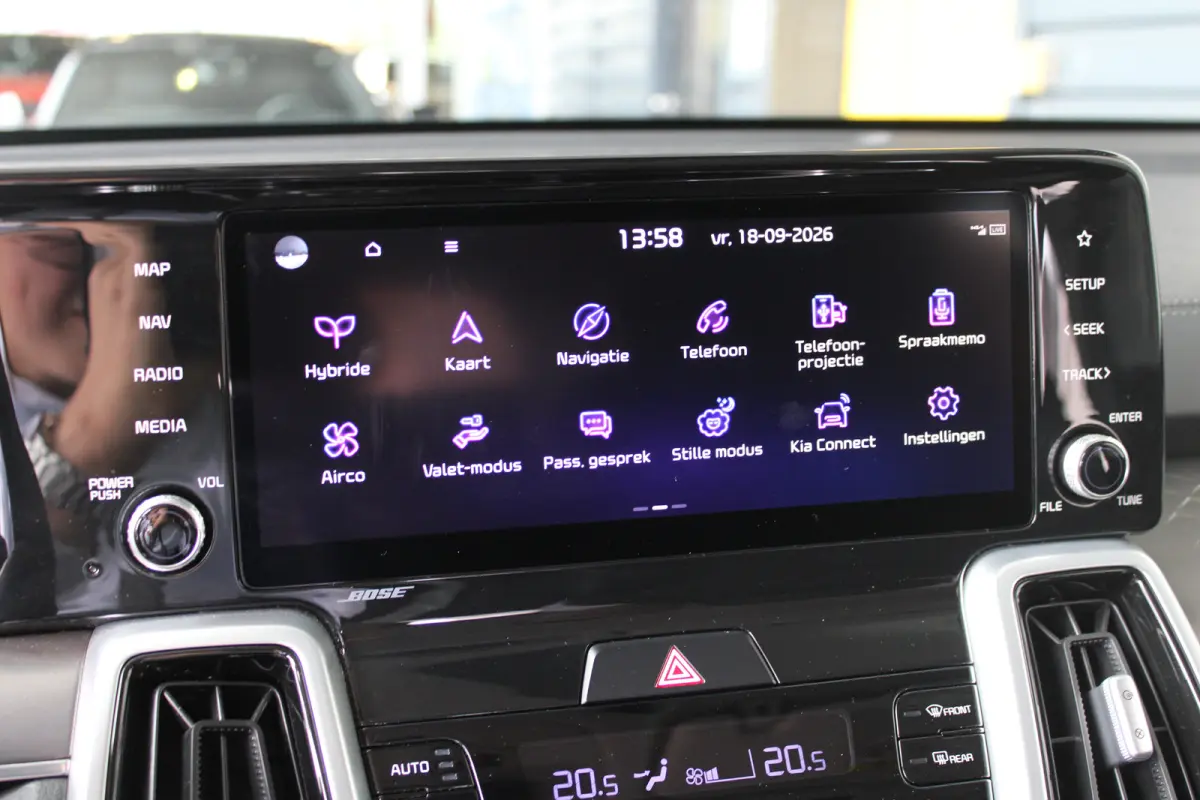 1.6 T-GDI Hybrid 2WD ExecutiveLine 7p. | 7-persoons | Ledere bekleding | Elektrische achterklep | 360 camera | Bose Audio |