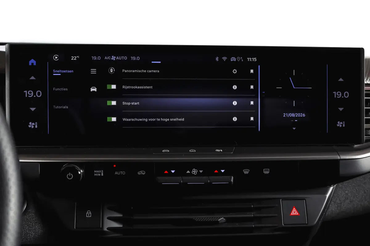 1.2 Turbo Hybrid GS | Dig. Cockpit | Adapt. Cruise | Focal | Stoel-+Stuurverw. | PDC | Camera | NAV + App. Connect | LM 19" | 5854
