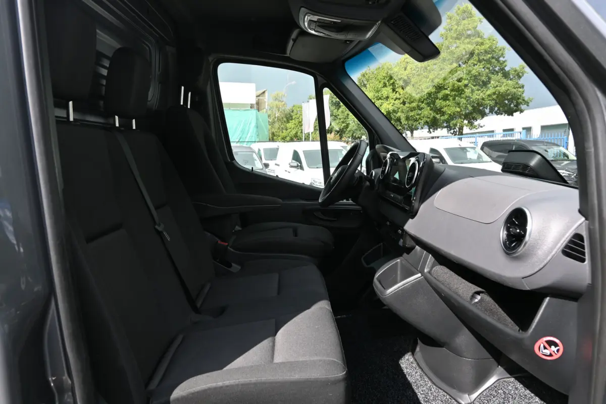 317 CDI L2H2 Pro LED, Geveerde stoel, Navigatie met camera