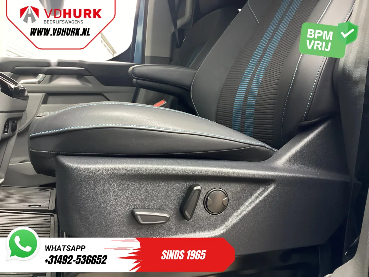 2.0 TDCI 170 pk Aut. L2 Sport DC Dubbel Cabine AWD/ 4x4/ 2x Schuifdeur/ Adapt.Cruise/ Elek.Stoel/ LED/ Carplay/ Navi/ Camera/ PDC/ Keyless
