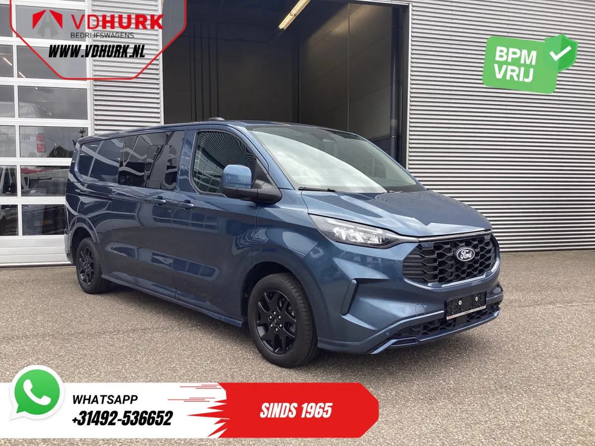 2.0 TDCI 170 pk Aut. L2 Sport DC Dubbel Cabine AWD/ 4x4/ 2x Schuifdeur/ Adapt.Cruise/ Elek.Stoel/ LED/ Carplay/ Navi/ Camera/ PDC/ Keyless