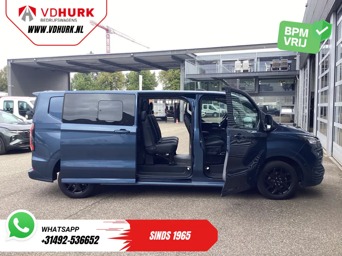 2.0 TDCI 170 pk Aut. L2 Sport DC Dubbel Cabine AWD/ 4x4/ 2x Schuifdeur/ Adapt.Cruise/ Elek.Stoel/ LED/ Carplay/ Navi/ Camera/ PDC/ Keyless