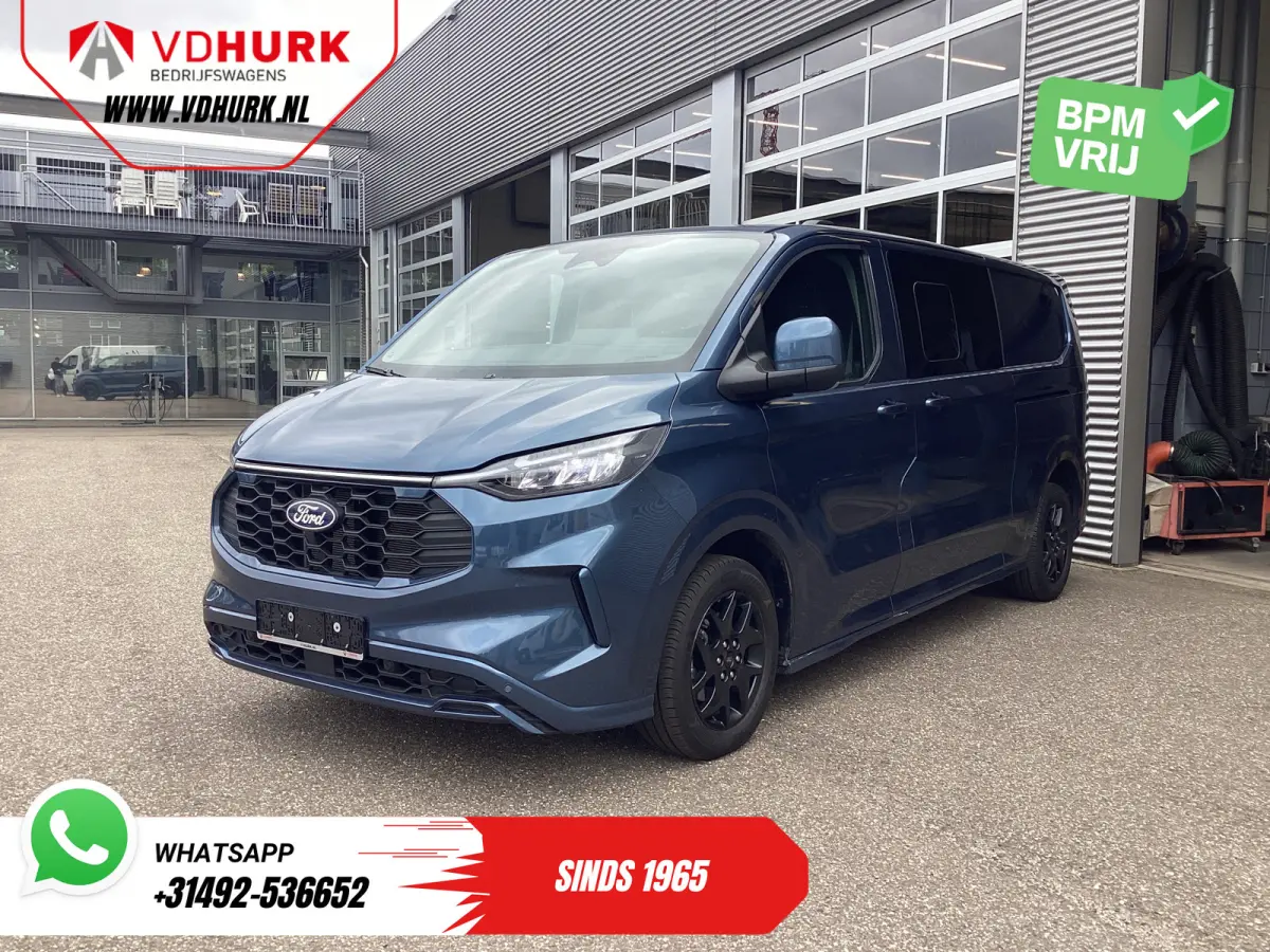 2.0 TDCI 170 pk Aut. L2 Sport DC Dubbel Cabine AWD/ 4x4/ 2x Schuifdeur/ Adapt.Cruise/ Elek.Stoel/ LED/ Carplay/ Navi/ Camera/ PDC/ Keyless