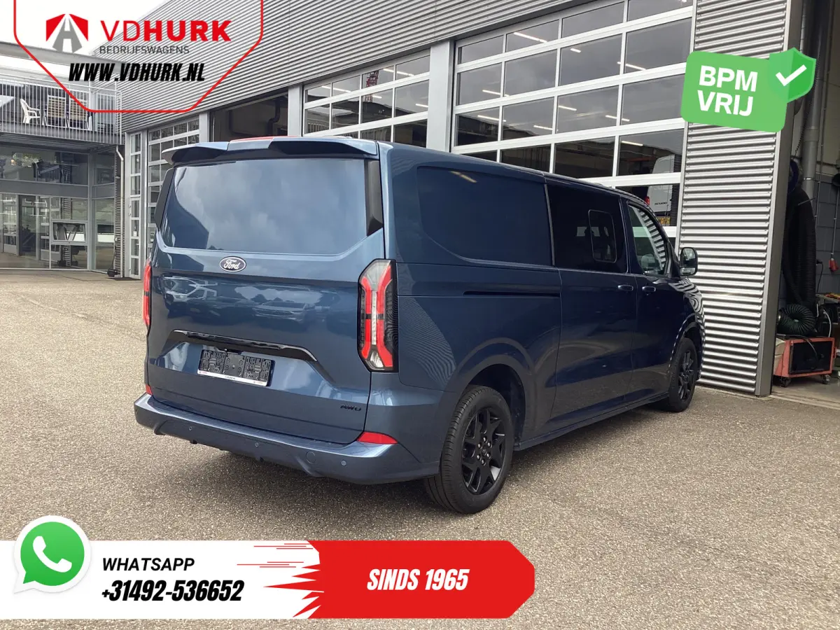 2.0 TDCI 170 pk Aut. L2 Sport DC Dubbel Cabine AWD/ 4x4/ 2x Schuifdeur/ Adapt.Cruise/ Elek.Stoel/ LED/ Carplay/ Navi/ Camera/ PDC/ Keyless