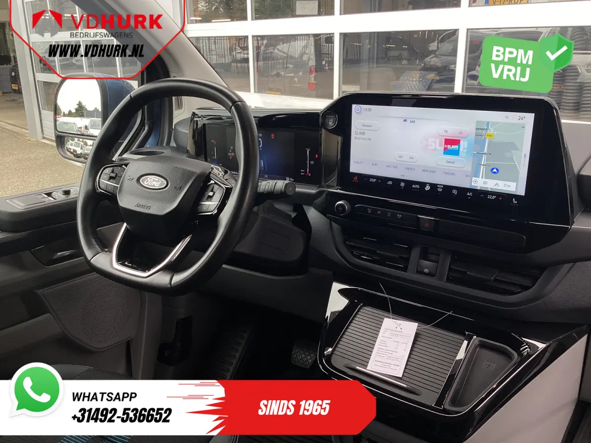 2.0 TDCI 170 pk Aut. L2 Sport DC Dubbel Cabine AWD/ 4x4/ 2x Schuifdeur/ Adapt.Cruise/ Elek.Stoel/ LED/ Carplay/ Navi/ Camera/ PDC/ Keyless