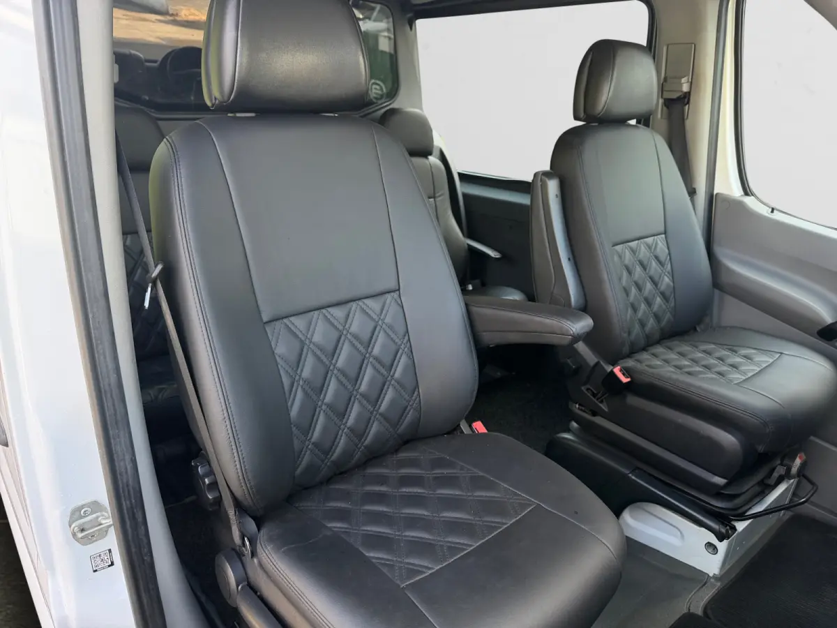 316 2.2 CDI 366 HD Dubbel Cabine Aut- 5 Pers, Custom Leder, Imperiaal, Camera, Cruise