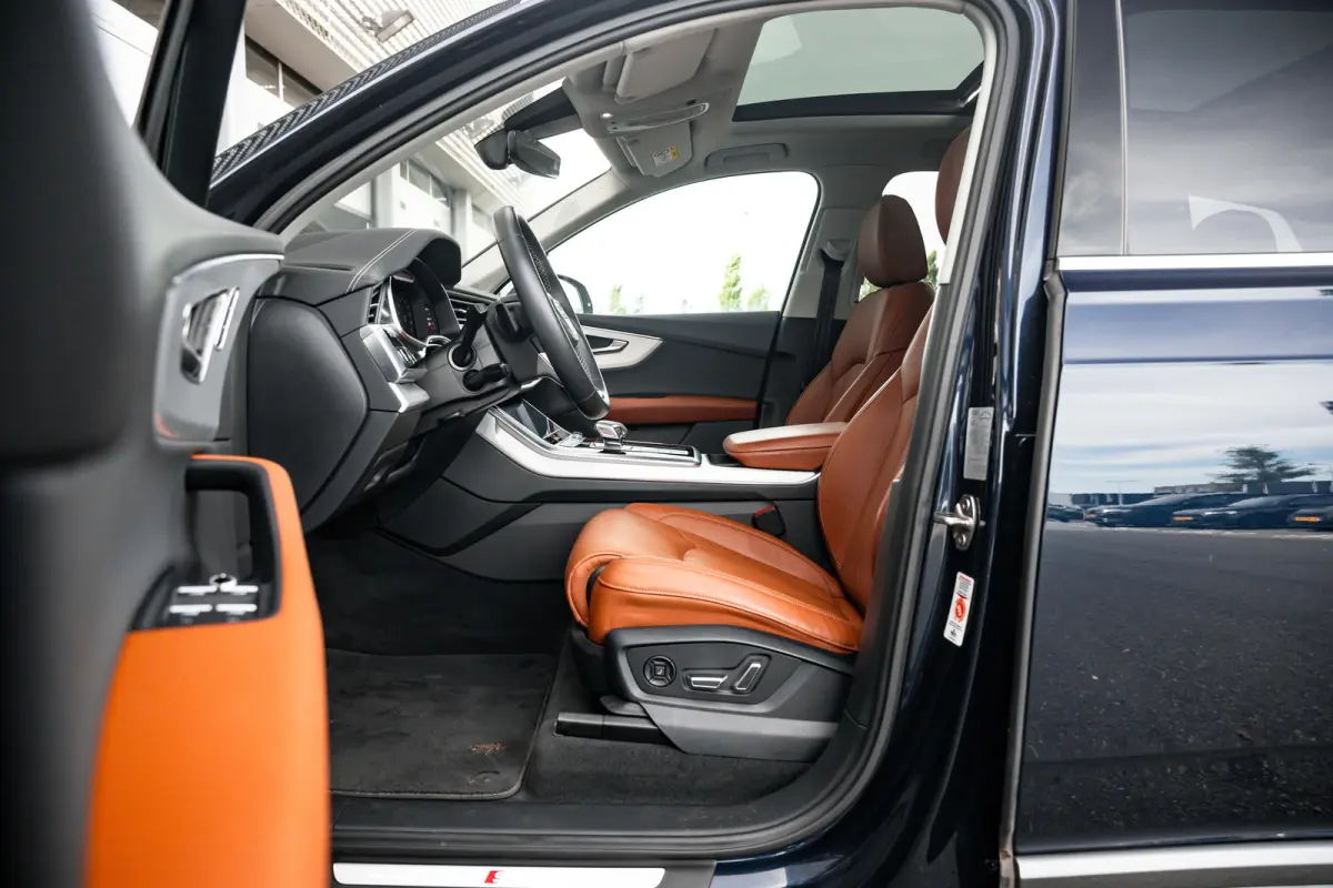 55 TFSI e quattro S line | Massagestoelen | Panoramadak | Luchtvering | Trekhaak | Bang & Olufsen | | Buitenspiegel electr. verstelbaar, verwarmbaar en inklapbaar, met Dimautomaat en Memory 