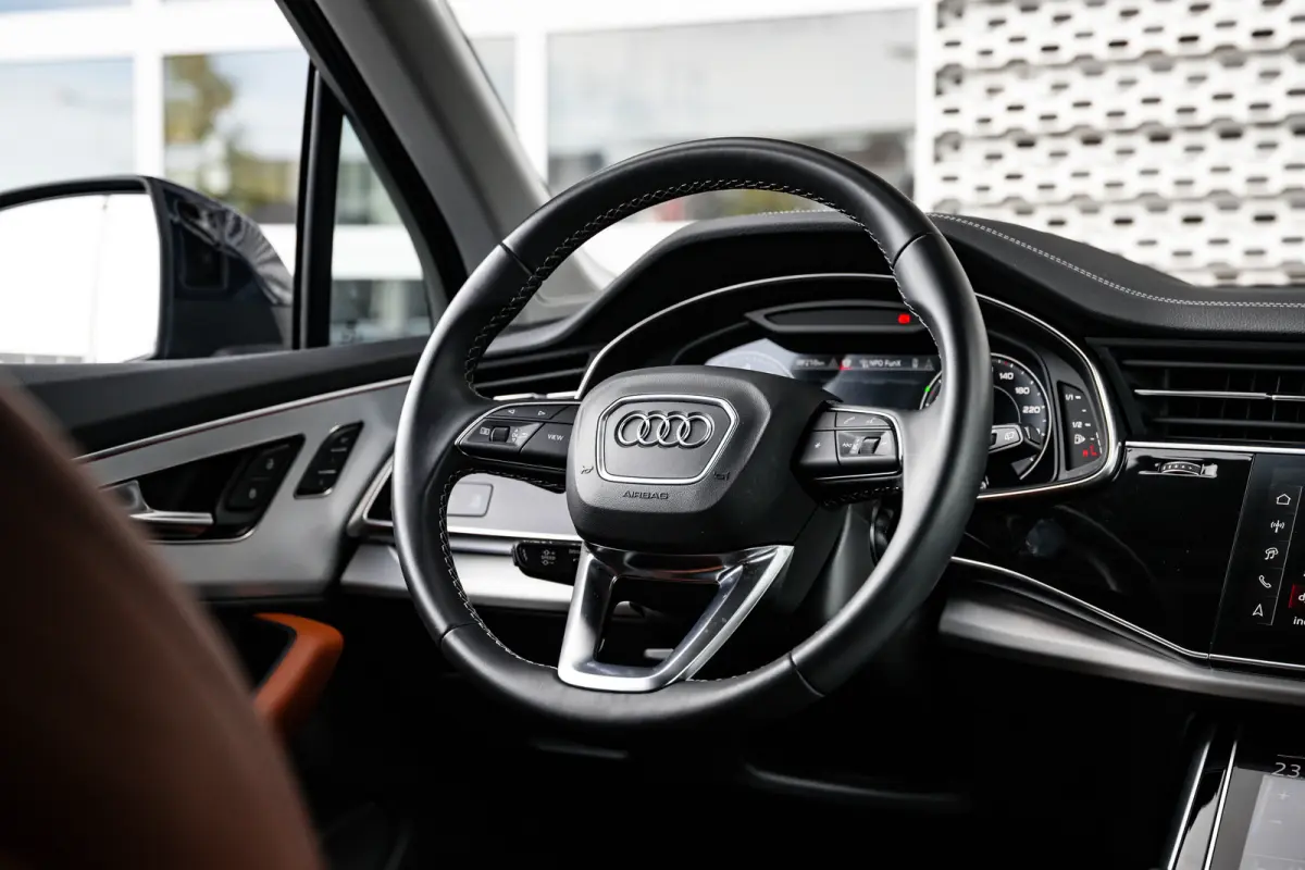 55 TFSI e quattro S line | Massagestoelen | Panoramadak | Luchtvering | Trekhaak | Bang & Olufsen | | Buitenspiegel electr. verstelbaar, verwarmbaar en inklapbaar, met Dimautomaat en Memory 