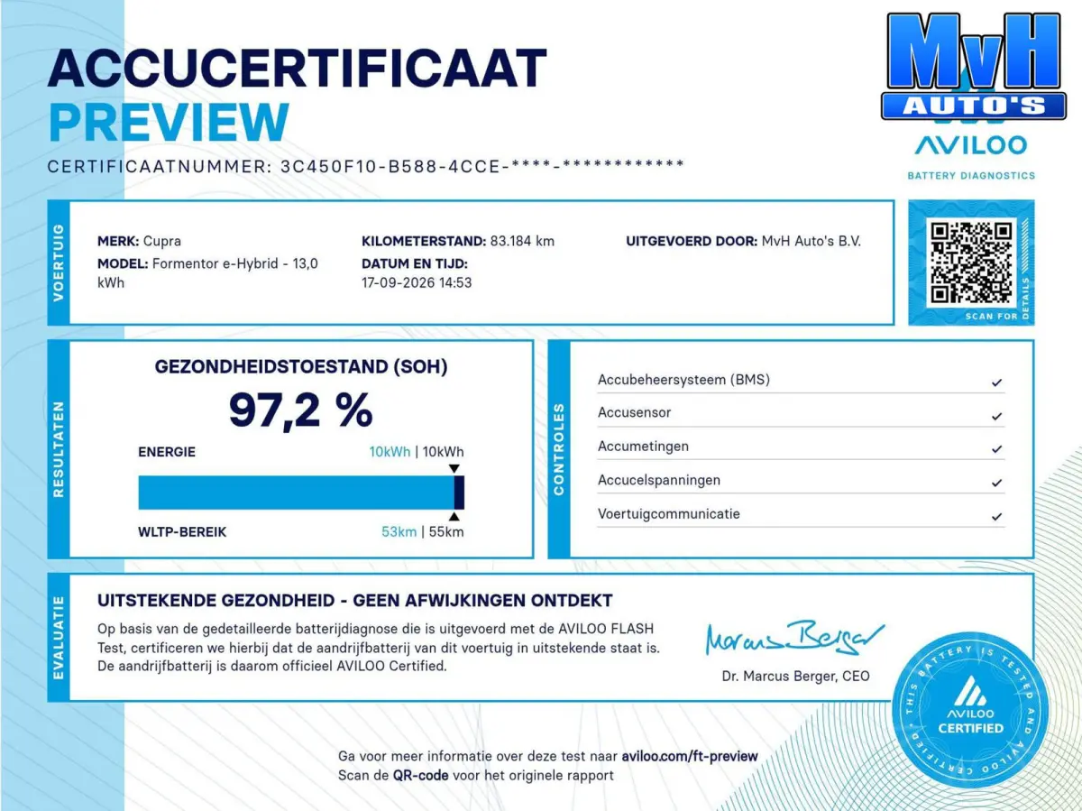 1.4 PHEV Business|STUUR/STOELVW|CAM|SOH97%