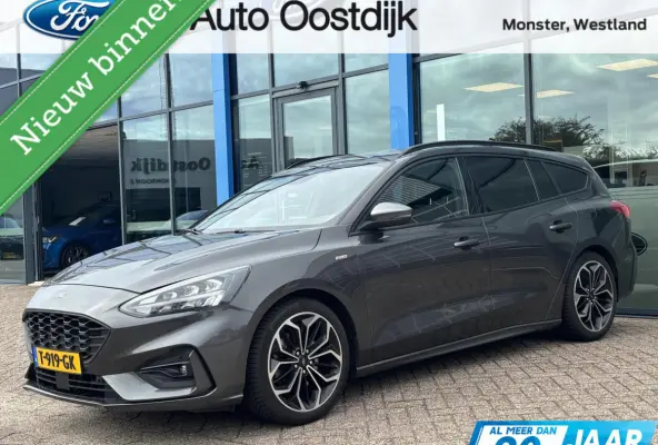 1.0 EcoBoost ST Line 125PK Automaat Winterpack Camera Cruise Navi Carplay Full-LED 18'' Velgen All-Seasons Climate Privacy Glass *Sportief*