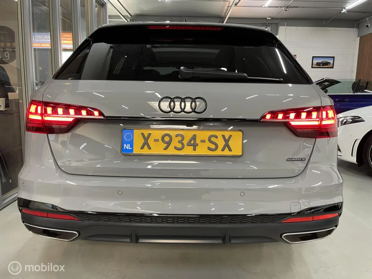 45 TFSI QUATTRO S-TRONIC 265PK PANO MATRIX VIRTUAL BANG OLUFSEN HEAD UP LEER NARDO GREY VOLLEDIG AUDI ONDERHOUDEN