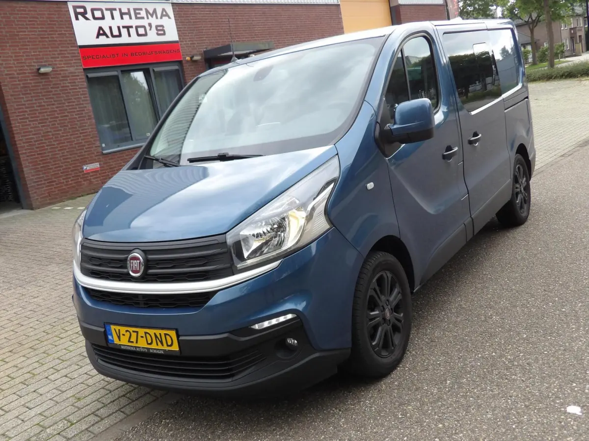 2.0 MULTIJET SX 120PK 2020 DUBCAB 2x SCHUIFDEUR NAVIGATIE CAMERA VELE EXTRA'S ZEER MOOI