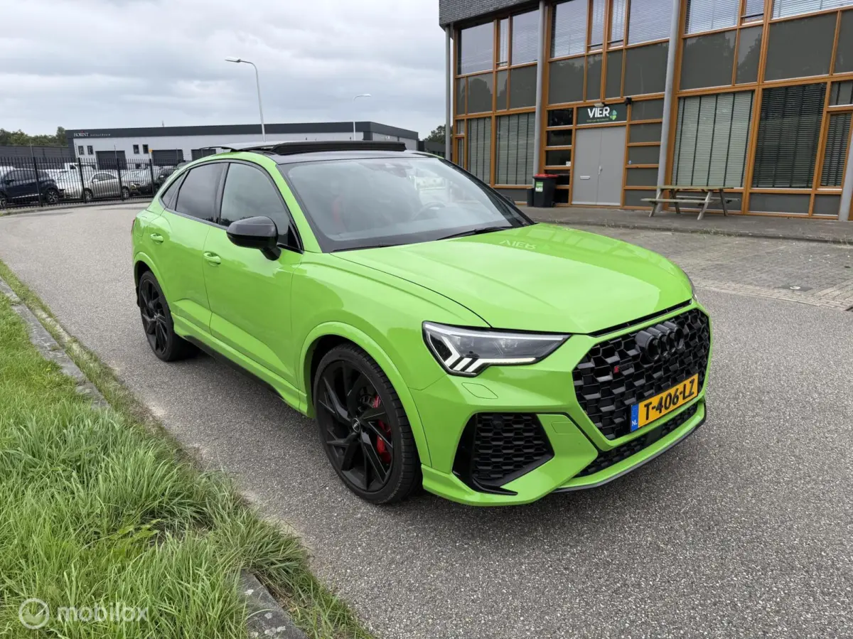 RS Q3 2.5 TFSI pano Kyalami Green