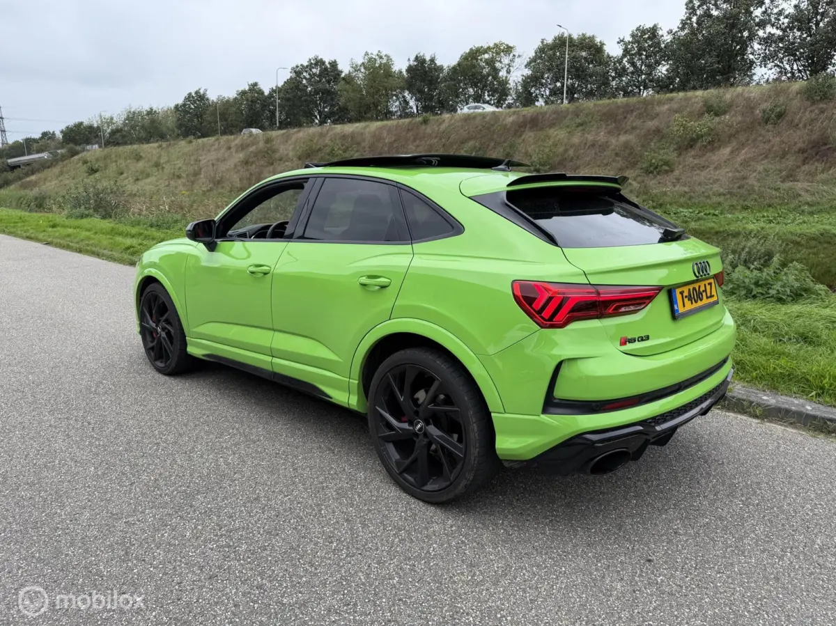RS Q3 2.5 TFSI pano Kyalami Green